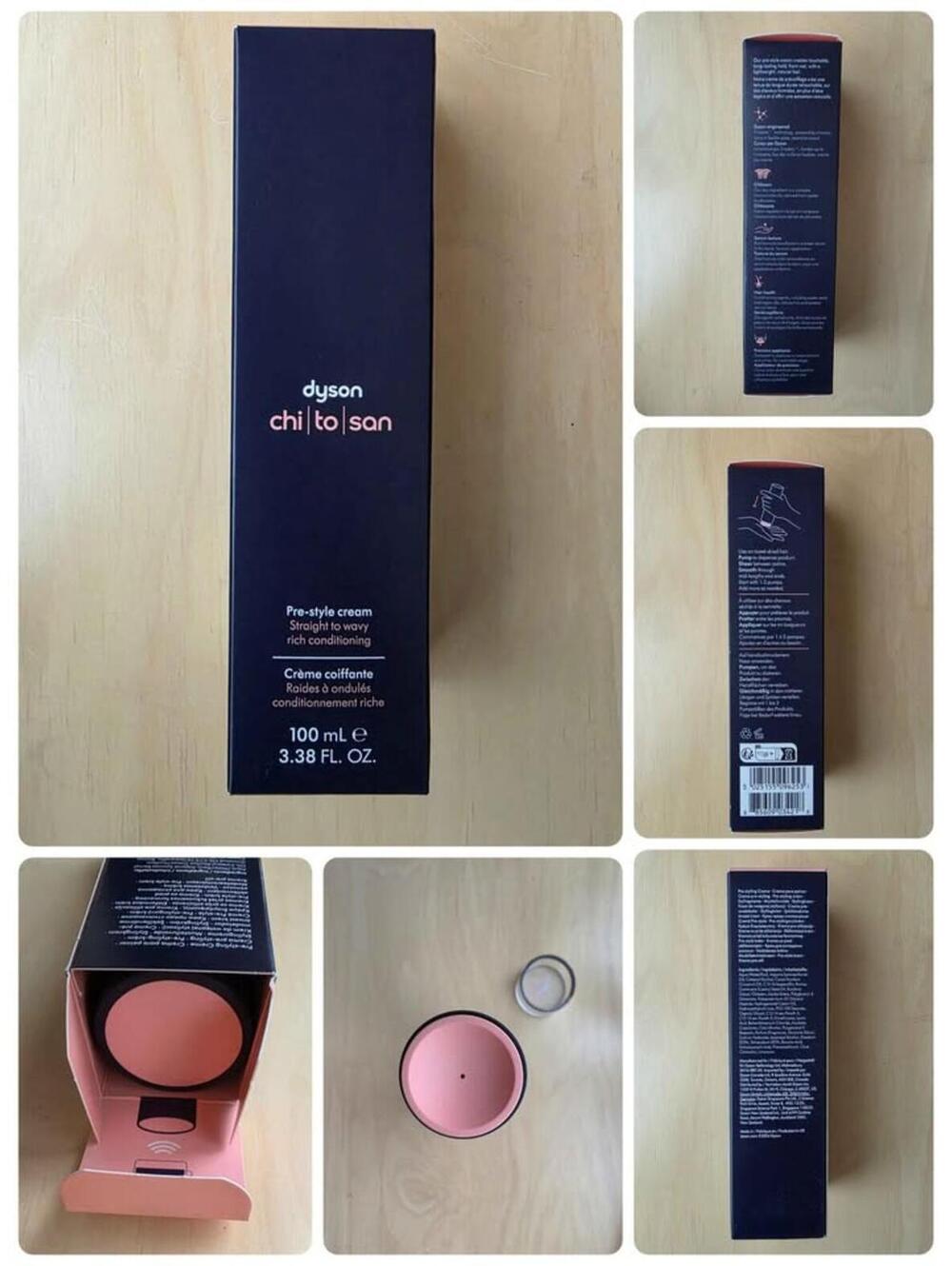 Dyson Chitosan Pre-Style Cream Straight To Wavy Rich Conditioning 100mL